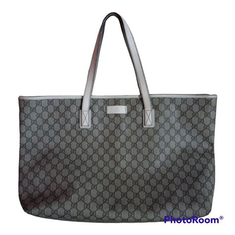 gucci pvc tote bag|gucci unisex tote.